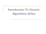 What Are Genetic Algorithms (GAs)?