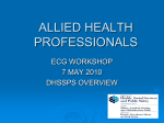 allied health professionals