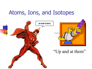 4.1Atoms and Isotopes