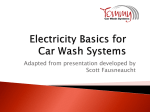 Electricity Basics - Tommy Car Wash Systems