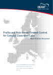 Profile and Role-based Firewall Control for Campus Classroom Labs