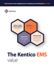 The Kentico EMS