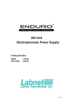 300V Power Supply - Labnet International