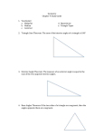 Geometry Chapter 4 Study Guide Vocabulary: Midpoint d