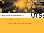 Compassionate Conservation