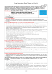 Drug Information Sheet("Kusuri-no-Shiori") Injection Revised: 09
