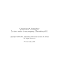 Quantum Chemistry - Eric R. Bittner