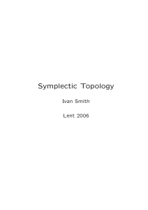 Symplectic Topology