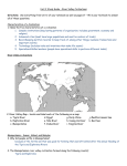 Unit 2 Study Guide – River Valley Civilizations Directions: Use