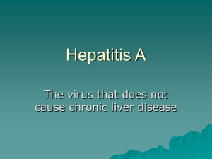 Hepatitis A