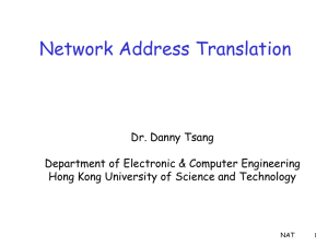 NAT - Hong Kong University of Science and Technology