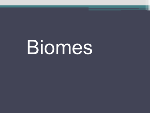 Biomes - Effingham County Schools