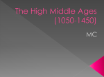The High Middle Ages - McCook Public Schools