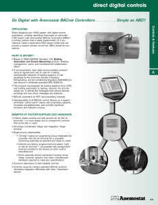 direct digital controls