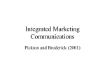 Integrated Marketing Communications for B2B