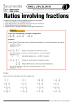 Ratios involving fractions