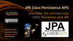 JPA (Java Persistence API)