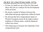 DUKE ELLINGTON(1899