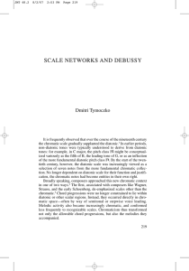 scale networks and debussy