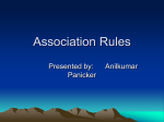 Association Rules