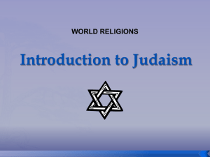 Basics of Judaism 2012