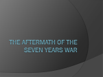 Conclusion of the Seven Years` War
