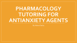 Pharmacology II - 3-14