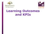 and WRITE Learning Outcomes….