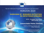 Overview of the research activities in Infectious Diseases in FP7 and