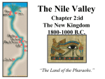Chapter 2:i The Nile Valley