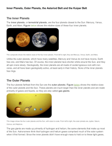 The Inner Planets