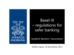 Basel III och Sverige Bankföreningen