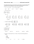 Test - Mu Alpha Theta