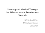 Stenting and Medical Therapy for Atherosclerotic Renal