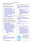 Thermodynamics1 Relationships Between Heat and Work Internal