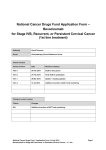 National Cancer Drugs Fund Application Form – Bevacizumab for