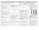 Accounting for Probe-level Noise in Principal Component Analysis