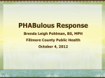 PHABulous Response Presentation 1042012