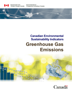 Canadian Environmental Sustainability Indicators