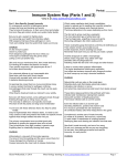 Immune System Lyrics (Parts 1 and 2)