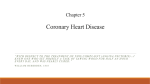 Chapter 5 Coronary Heart Disease
