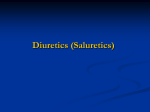Diuretics - JUdoctors