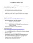 Writing Learning Objectives (handout)