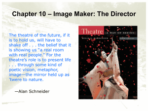Image Maker: The Director - School of the Performing Arts