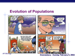 AP Biology 2007-2008 Individuals DON`T evolve…