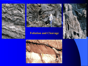 Chapter 12. Foliation and Cleavage