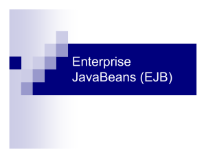 Enterprise JavaBeans (EJB)