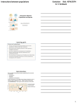 Evolution notes lecture Interactions between populations Fall 2013