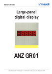 Large-panel digital display