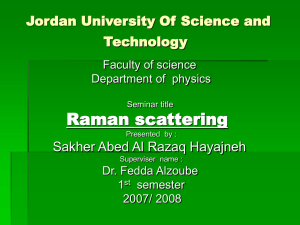 Three types of scattering